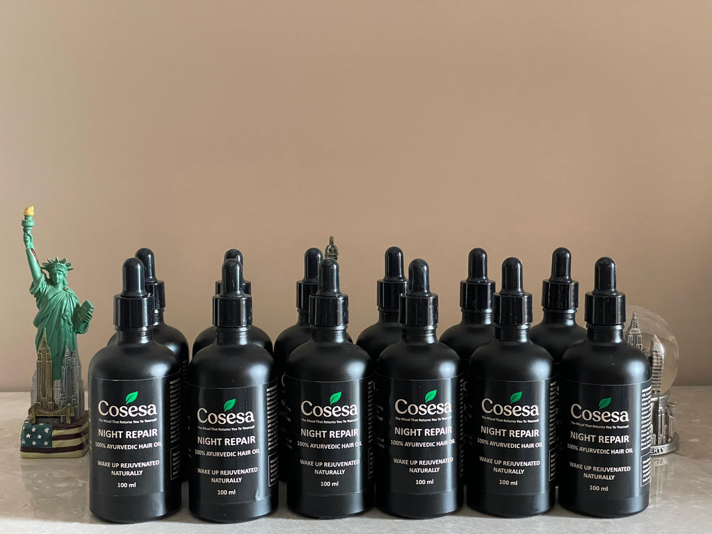 Cosesa hair oil Ritual — Ayurveda’s Secret to Timeless Hair & Inner Calm